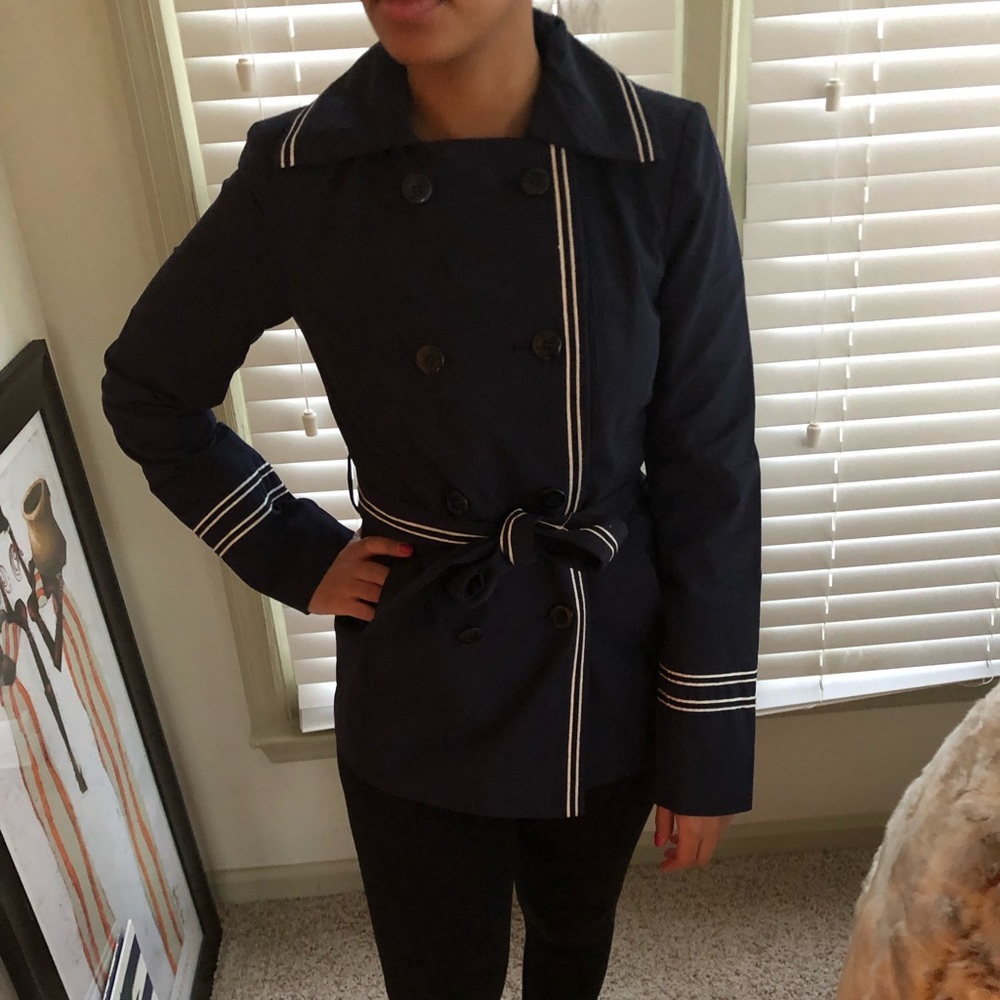 Navy blue ivanka trump jacket